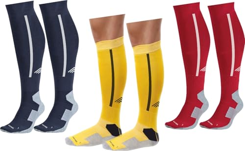 Image of JUST RIDER Men Sport Football Soccer Long Socks Over Knee High Sock Baseball Hockey