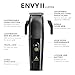Andis Envy II Cordless Clipper, Professional Lithium-ion Electric Beard & Hair Clipper, Phaze Blade, Cordless, Black
