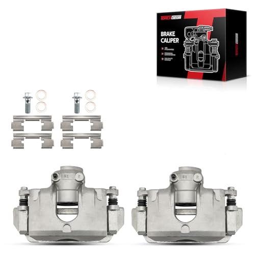 Image of Torchbeam Front Brake Calipers Set for Ford Focus 2008-2011, Front Left and Front Right Calipers with Bracket Replace # 18B5068+18B5069