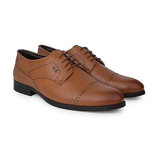 Image of ONE8 Select by Virat Kohli Men's Premium Leather Formal Lace-up Shoes