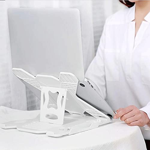 Jelly Comb Cooler Laptop Stand 8 Altezze Supporto Regolabile Dissipazione di Calore Desktop Pieghevole Portatile Notebook