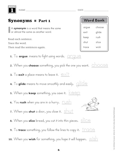 240 Vocabulary Words Kids Need to Know: Grade 2: 24 Ready-to-Reproduce Packets Inside! (Teaching Resources) - Image 4