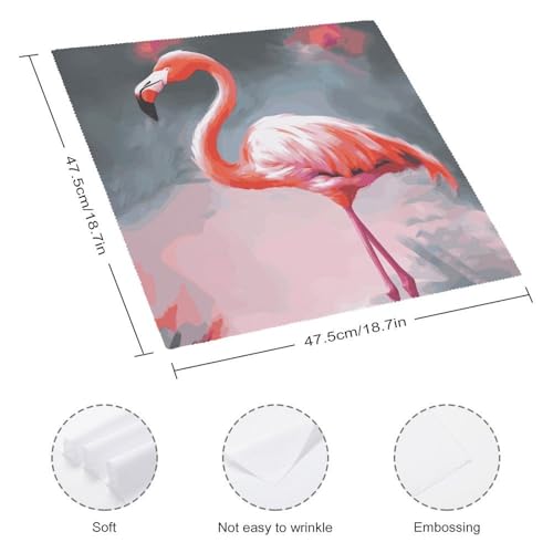 Servilletas de Tela Cuadradas 18x18 Pulgadas Pack x4 miniatura 2