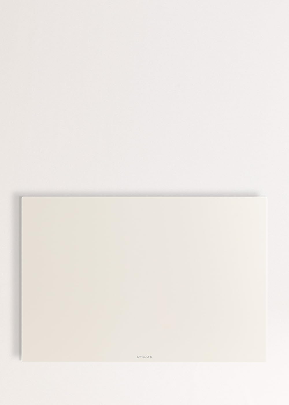 CREATE/WARM MINIMAL IR/Chauffage infrarouge mural avec WiFi blanc cassé/Pour des pièces allant jusqu'à 10m², contrôle via l'application, protection IP24, finition miroir, 520W