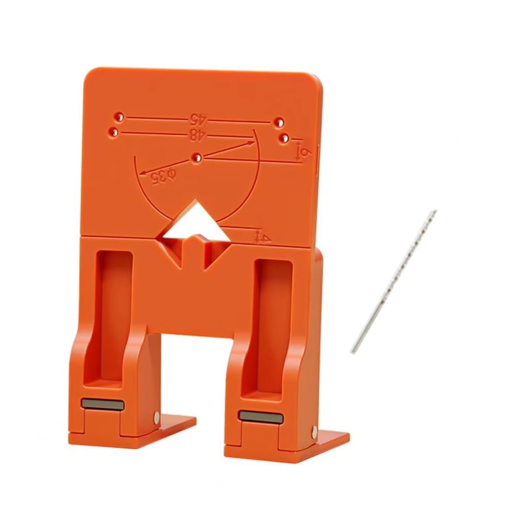 UDSKNV[KSL Magnetic Fixing Plate Hinge Installation Fixing Plate Woodworking Cabinet Door Hinge Mounting Auxiliary Tool