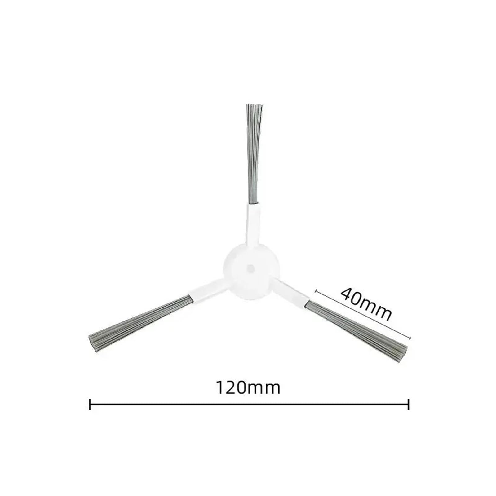 Compatibile con Dreame Bot L10 Prime / L10s Pro Accessori spazzola laterale principale Hepa filtro mop panno robot pezzi di ricambio (2 pezzi)