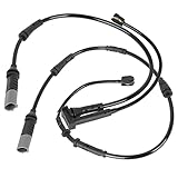X AUTOHAUX Pair 34356887151 Front 34356799736 Rear Brake Pad Electronic Wear Sensor for BMW X1 X2 for Mini Cooper