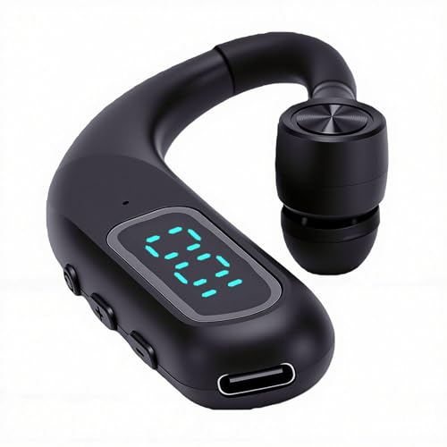 Auricular inalámbrico Bluetooth oído único con micrófono miniatura 1