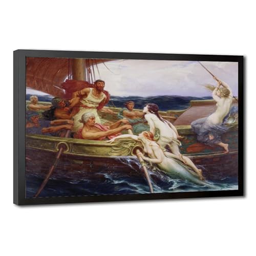 QJWZZong ,Ulysses And The Sirens, 1909 by Herbert James Draper