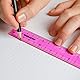 Kores - Geo15: 4-teilges Mathematik-Set für Schüler, Kunststoff Geometrie Set mit Lineal, Winkelmesser und Zeichendreieck, Schulbedarf, Set in Sortierten Farben