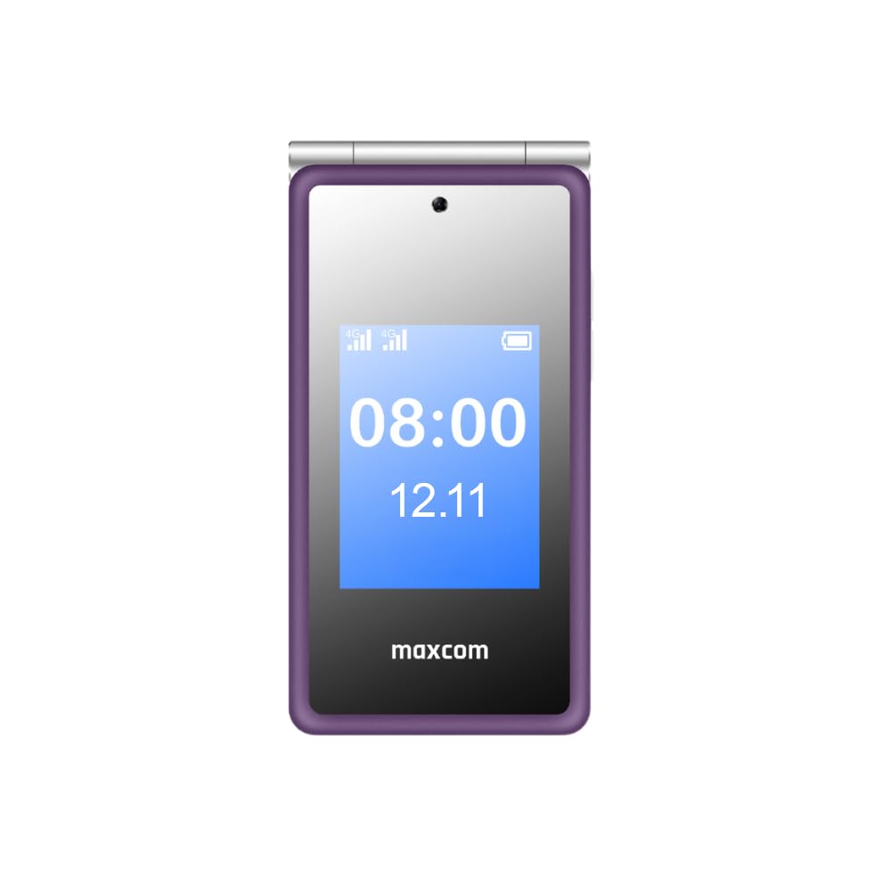 Maxcom Teléfono móvil MM835 4G Dual SIM Negro