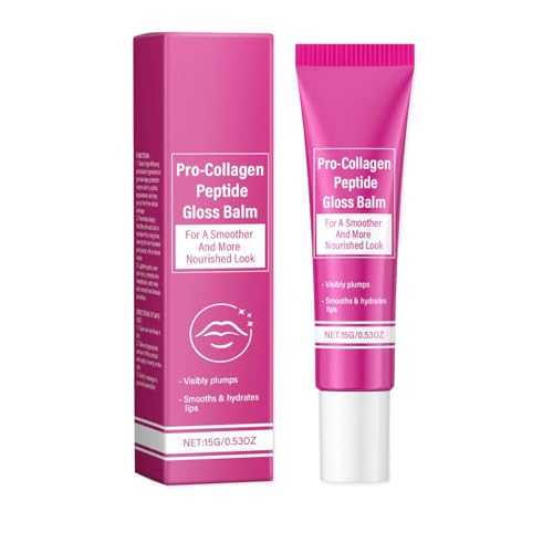 Collagen baume a levre,repulpant pour les lèvres,lip volumizer,gloss repulpant levres,collagène volumisant instantané lèvre brillant hydratant réparation...