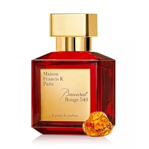 Baccarat Rouge 540 Perfume, Extrait De Parfume, 2.3 Fl Oz, Bouquet Fragrance for Women and Men