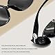 Joopin Elegante Sonnenbrille Damen Polarisiert und Klassische Große Damen Sonnenbrille Schwarz Retro 2025 UV400 mit XL Übergroßer Rahmen (Voll Schwarz)