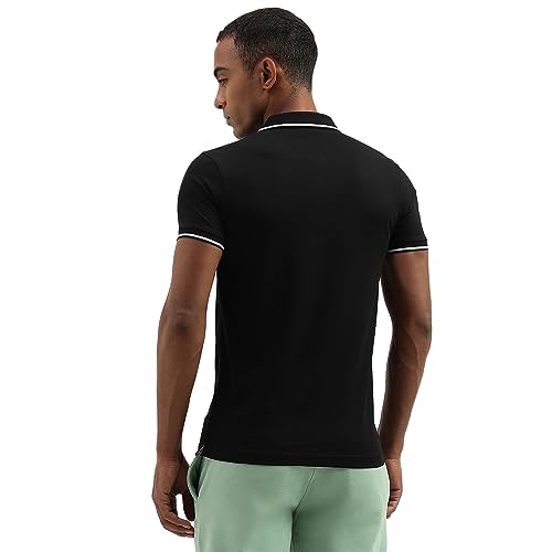 Image of UNITED COLORS OF BENETTON Men's Solid Regular Fit T-Shirt