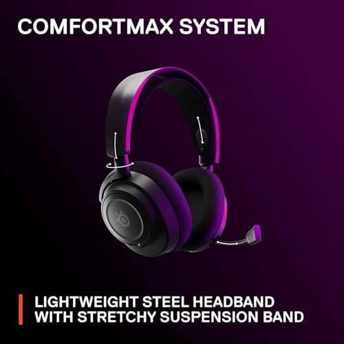 Image of SteelSeries New Arctis Nova 7 Wireless Multi-Platform Gaming On Ear Headset Simultaneous Wireless 2.4GHz & Bluetooth Comfort Design - Fast Charging 38Hr Battery PC, PS, Switch, Mobile