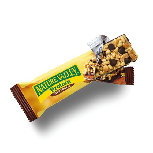 Nature Valley Protein Peanut & Chocolate Gluten Free Cereal Bars, 40 g (Pack of 26 ) - Image 3