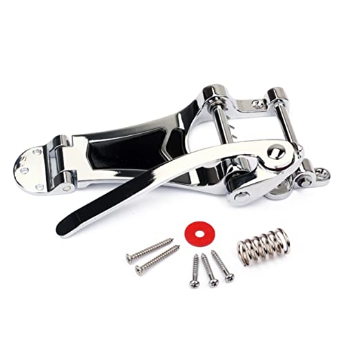 TOPPERFUN エレキギター用メタル製 テイルピース ?音 クロム 軽量 耐久性 簡