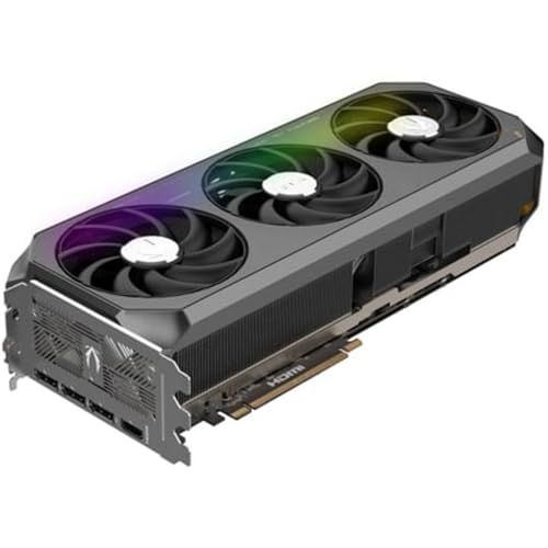 Image of ZOTAC Gaming GeForce RTX 5080 AMP Extreme Infinity Ultra Graphics Card - Black | 16GB | DLSS 4 | GDDR7 | 256 bit | Triple Fan | Tri-Zone Spectra 2.0 ARGB | IceStorm 3.0 Advanced Cooling