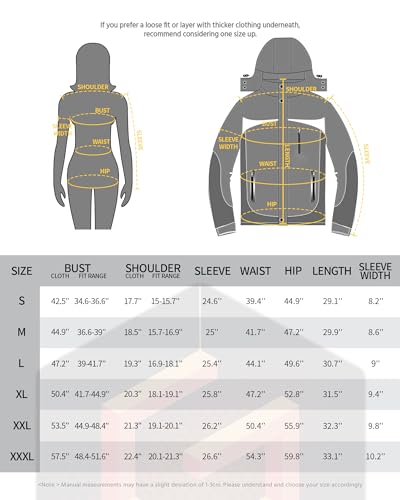 Genovega CA-NHJ-BLACK-L Women Puffer Graphene Heated Jacket Rechargeable 7.4V Battery Pack Charger Included Lady Electric Warming Winter Down Long Coat Usb Heating Apparel Clothes Hoodie Motorcycle Rain Insulated Warm Black thumb #5
