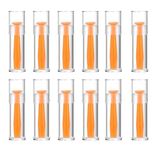DHSUUUUP 12 Pack Hard Contact Lens Remover for RGP and Scleral Lenses, Eye Plungers Suction Cup Removal Tool