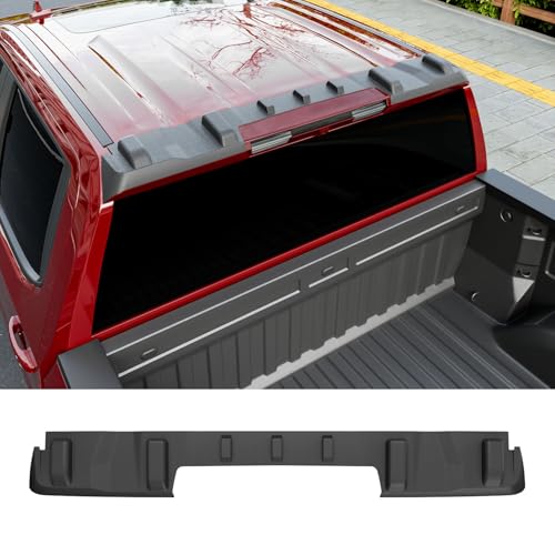 Image of powoq Rear Roof Protector Compatible with 2019-2025 Chevy Silverado 1500 Truck Cab Roof Protector Replacement for 2019-2025 Chevy Silverado Accessories