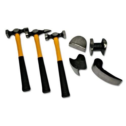MARTELLI E TASSI PER CARROZZIERE SET 7 PZ CARROZZERIA AUTO CAMPER MOTO CUSTODIA