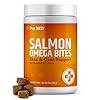 Pet md salmon oil omega 3 for dogs advanced allergy itch relief for dogs omega 3 6 epa dha fish oil omega 3 soft chews 120 count  urban country home decor