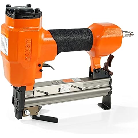 Kamsin V1015 Pneumatic Picture Frame Nailer, Air V Nailer,7-15mm V Nails, 30 Gauge, Power Wood Joiner, Wood Framing Nail Gun for Picture Frames (Kamsin V1015 V Nailer) Cover