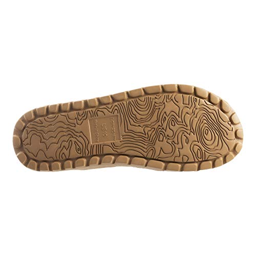 Acorn Men's-Everywear Casco Sandal, Lightweight With A Cushioned Footbed And A Soft-Knit Fabric, Black Heather, 11 #TOP6