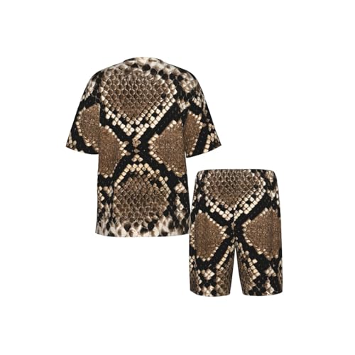 Ensemble de pyjama serpentine hommes coupe soignée et finitions haut de gamme légères - 6