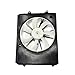 TYC 611490 Right Replacement Cooling Fan Assembly Compatible with Acura MDX , Black