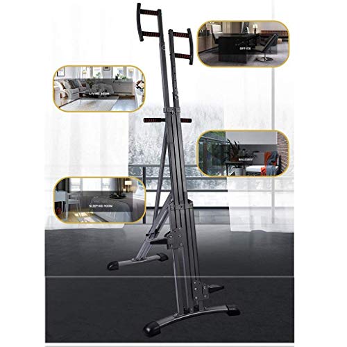 Image of Folding Vertical Climber Home Gym Exercise Climbing Machine for Home Body Trainer Stepper Cardio Workout Training