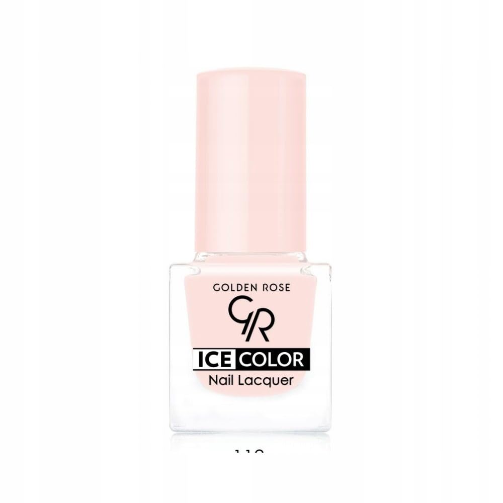 Golden Rose Ice Color Nail Lacquer No: 112 - Parlak Bitişli Mini Oje 6 ml