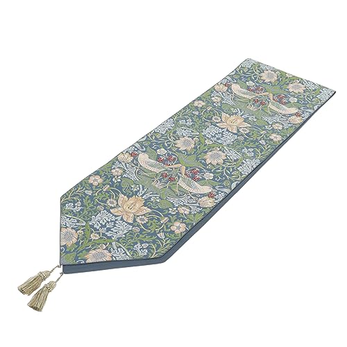 テーブルランナー ウィリアムモリス　60×180cm 川島織物セルコン Morris Design Studio（モリス） フルーツ テーブルランナー