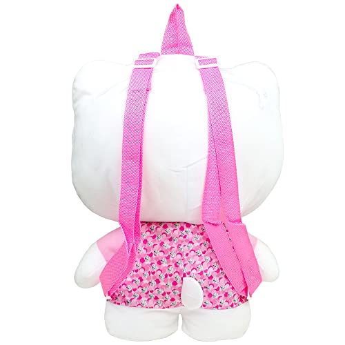 Fast Forward Hello Kitty Plush Backpack #C6LFA2 Pink Medium2