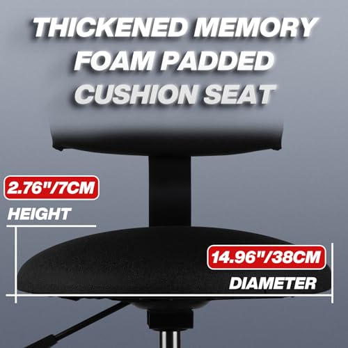 Bundle-Yellow Shop Stool and Black Bar Work Stool