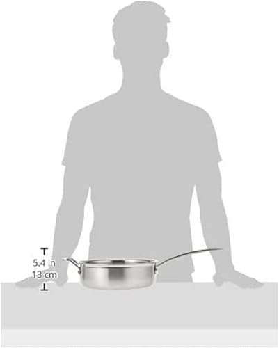 Miniatura 5 de Cuisinart MCP22-24N MultiClad Pro - Sartén de acero inoxidable