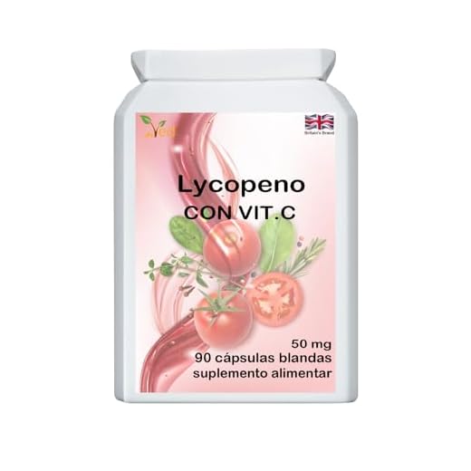 El suplemento de licopeno Ved apoya el equilibrio energético, sin OGM, alto licopeno, 50 mg x 180 cápsulas blandas (paquete de 2)