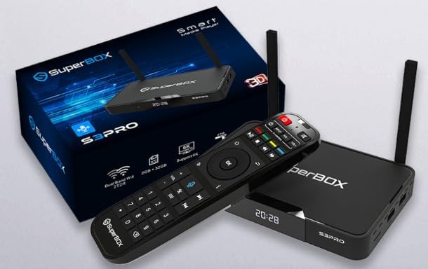 Miniatura 2 de La caja de medios Android más potente S3 PRO Box Las mejores aplicaciones de transmisión Super