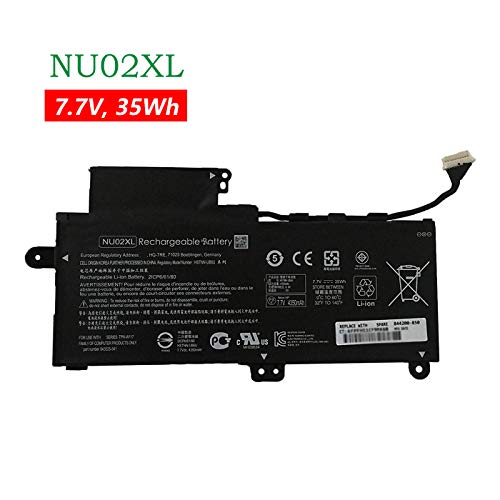 BOWEIRUI HSTNN-UB6U (7.7V 35Wh 4350mAh) Laptop Battery Replacement for Hp Pavillion X360 M1 M1-u001dx Series NU02XL 843535-541 844200-850 HSTNN-UB6V HSTNN-UB6U TPN-W117