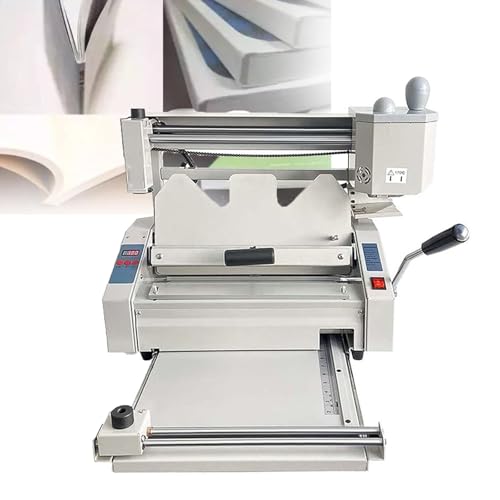 Rilegatrice elettrica per libri, formato A4, 500 W, rilega fino a 180 libri/ora, tempo di fusione adesivo veloce di 2 minuti