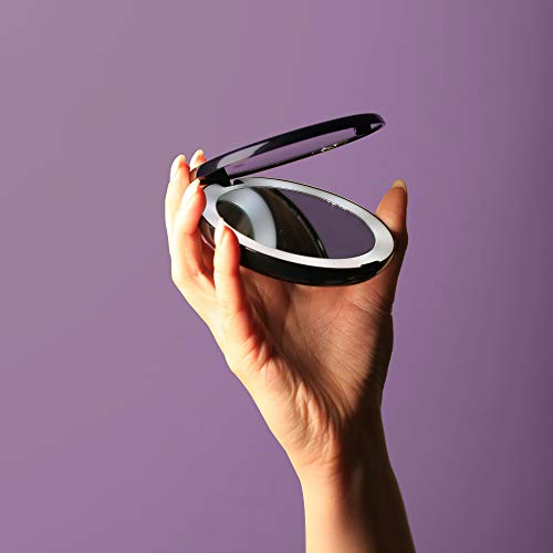 Fancii Specchio compatto da trucco con luci LED