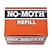 Reefer-Galler NO Moth Closet Hanger Refills - Kills Clothes Moths, Carpet Beetles, Eggs & Larvae (2 Moth Cakes, Pack of 6)