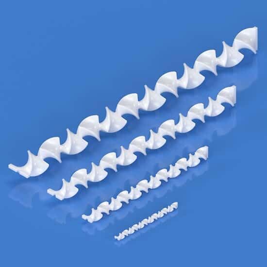 Mezclador estático desechable, 3/8 (in) de diámetro, 12 elementos