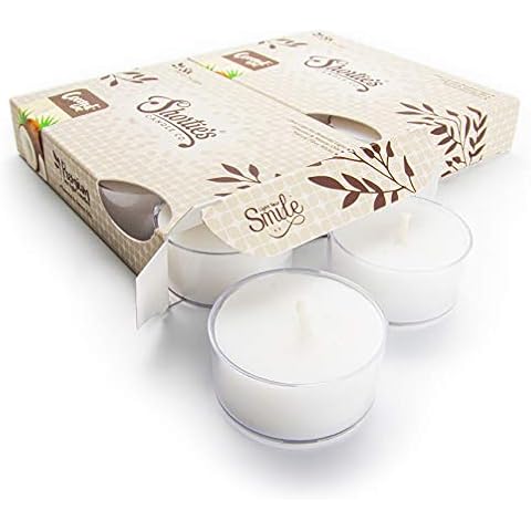 Coconut Cove Premium Tealight Candles Cover