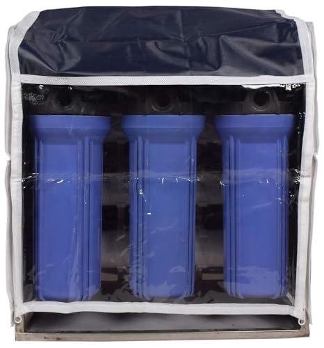 Image of AQUA D PURE 25 LPH Commercial RO Water Purifier with Double Pump Purification, TDS Adjuster, Dust Protective Cover,(color: Blue,Capacity: 25 liter Per hour)