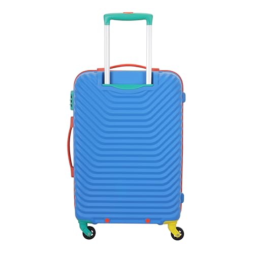 Image of American Tourister Splash SP 66 cm Small Check in Polypropylene (PP) Hard 8 Wheels Spinner Kid Luggage /Suitcase /Trolley Bag for Travel (Super Sonic)