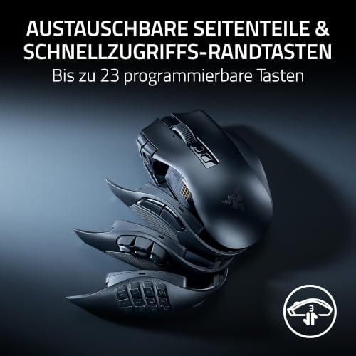 Razer Naga V3 Pro, Schwarz, RZ01-05660100-R3G1