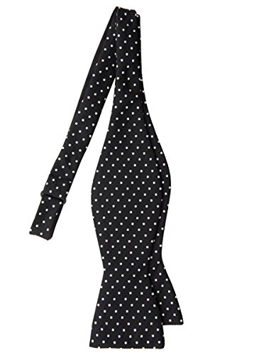 Retreez - Papillon a righe con motivo a pois, in